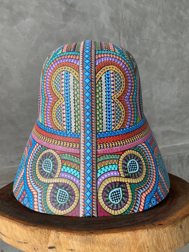 Original Folk Pop Culture/Celebrity Sculpture by Nativo Huichol