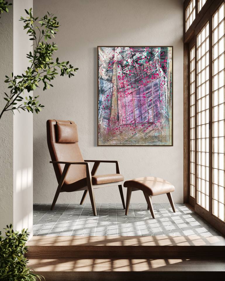 Original Abstract Expressionism Abstract Painting by Andrew Palermo