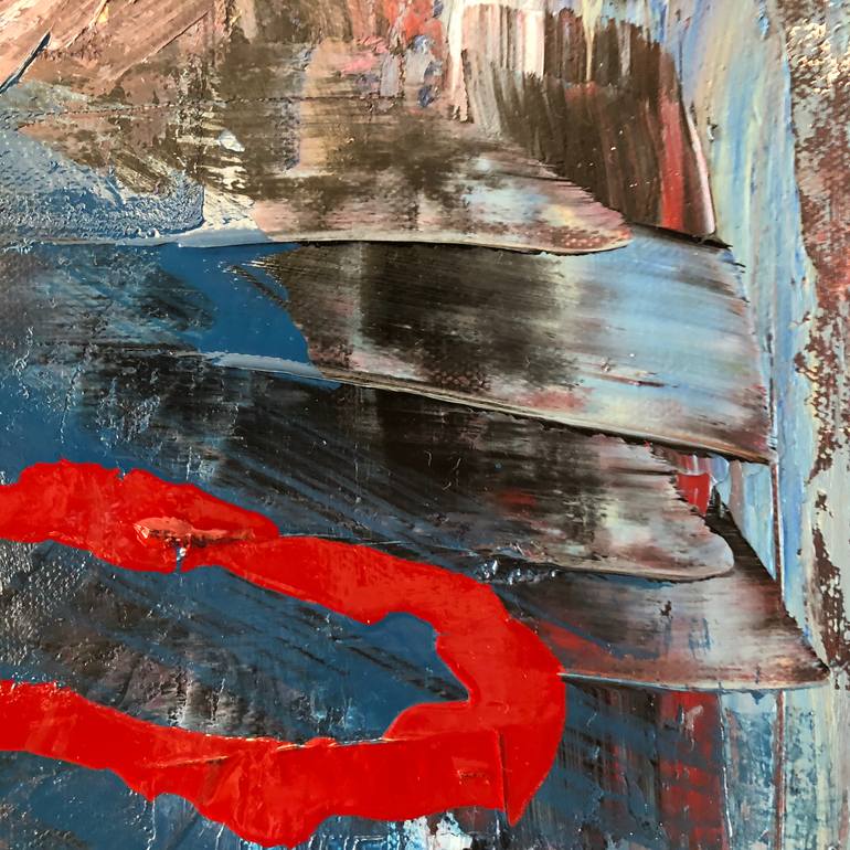 Original Abstract Expressionism Abstract Painting by Andrew Palermo