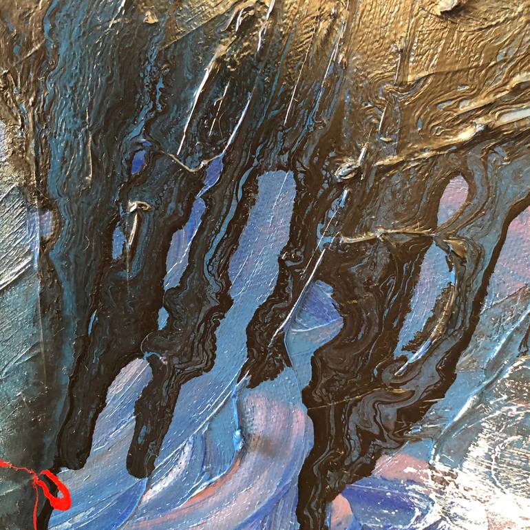 Original Abstract Expressionism Abstract Painting by Andrew Palermo