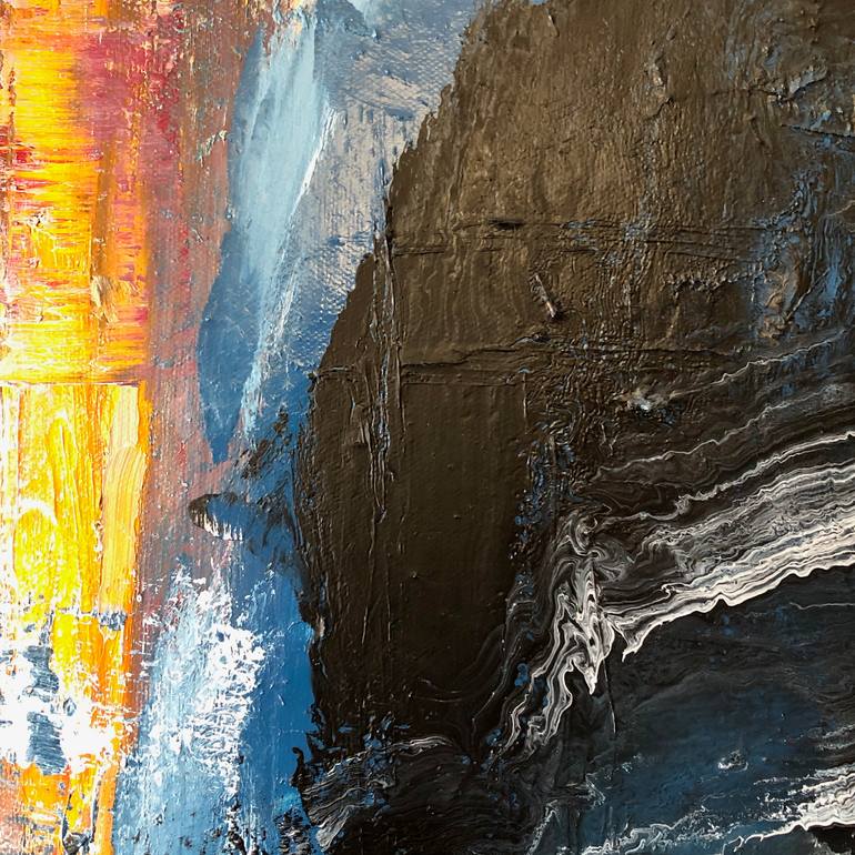 Original Abstract Expressionism Abstract Painting by Andrew Palermo