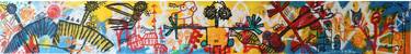 Original Fine Art Abstract Painting by Hyon Hartberger