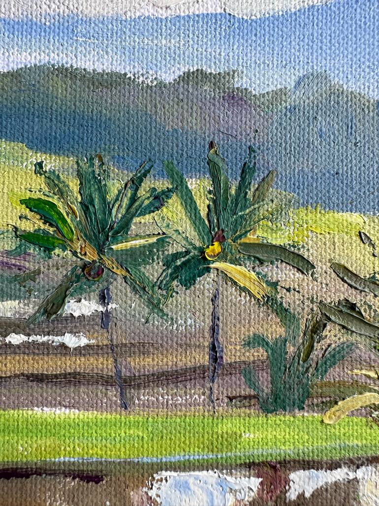 Original Impressionism Landscape Painting by Alexandra Zaika