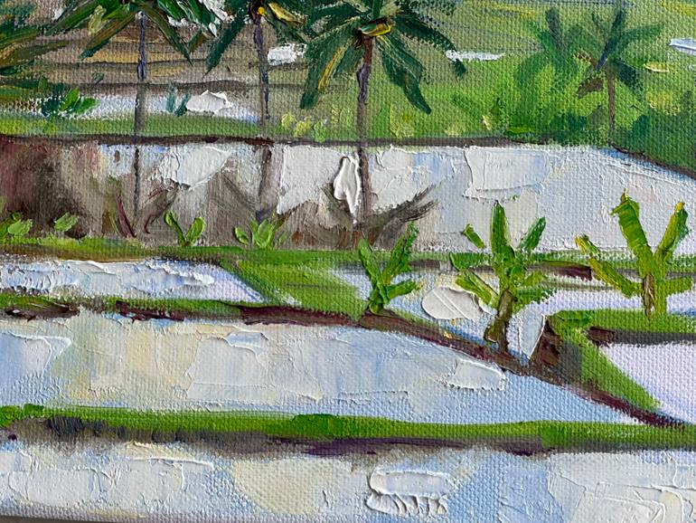 Original Impressionism Landscape Painting by Alexandra Zaika