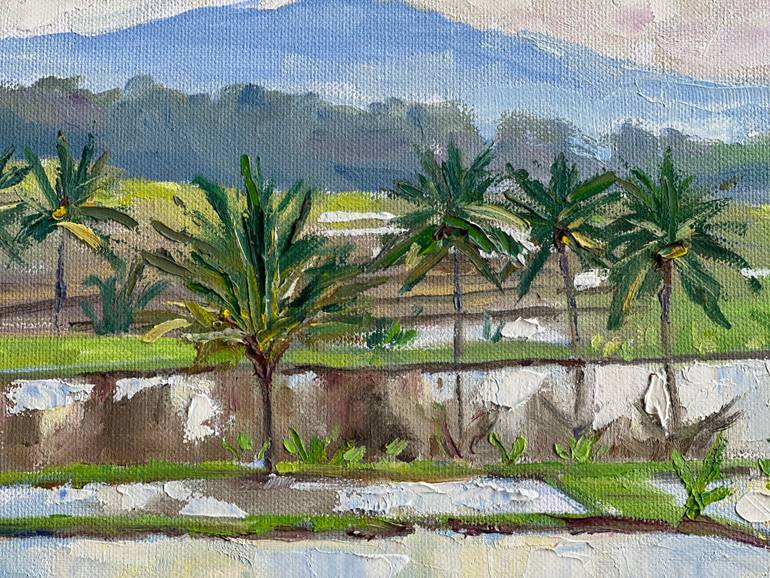 Original Impressionism Landscape Painting by Alexandra Zaika