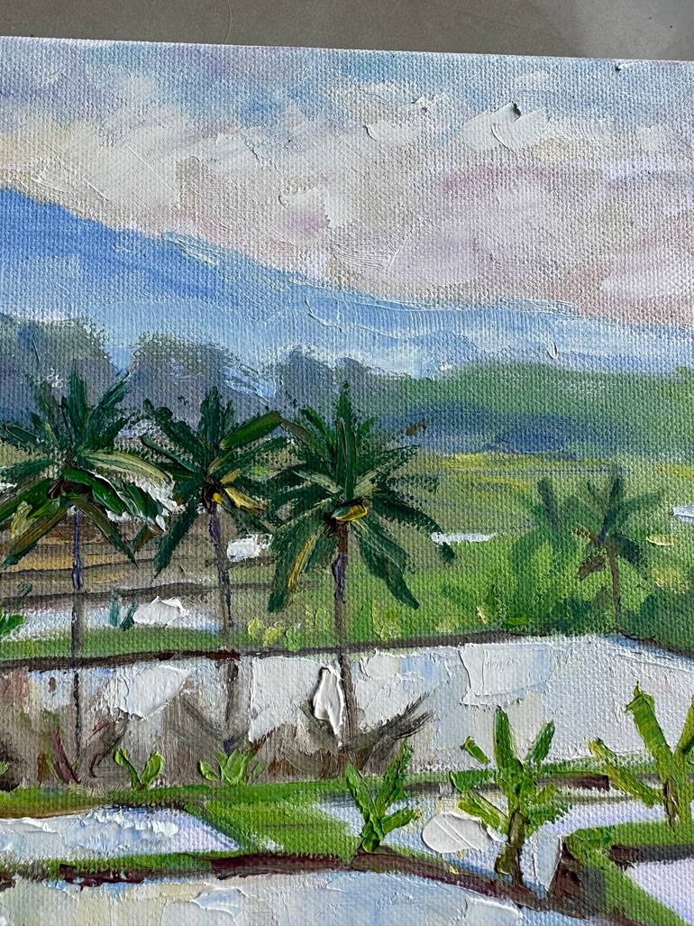 Original Impressionism Landscape Painting by Alexandra Zaika