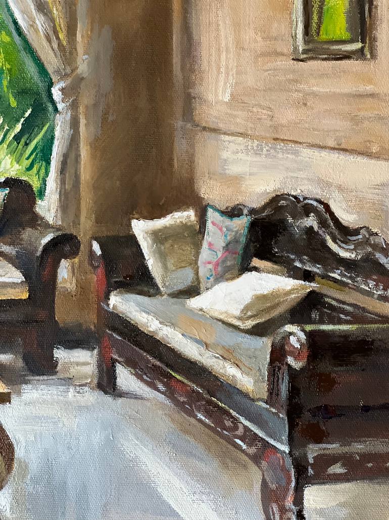 Original Impressionism Dogs Painting by Alexandra Zaika