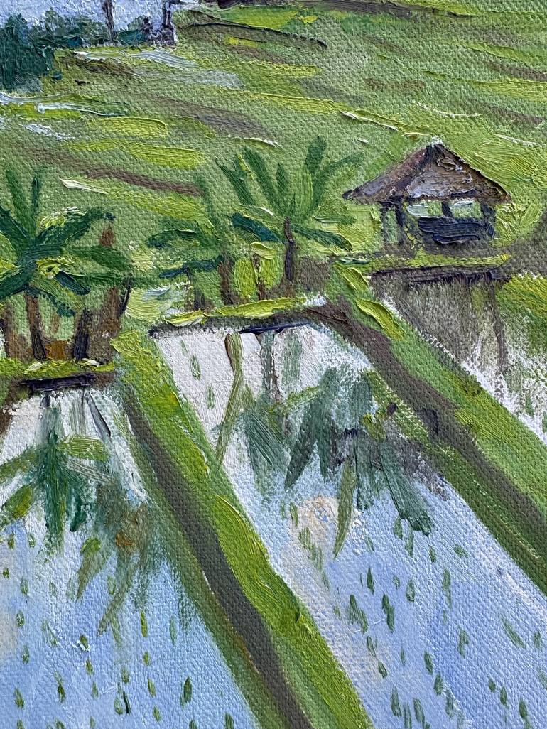 Original Impressionism Landscape Painting by Alexandra Zaika