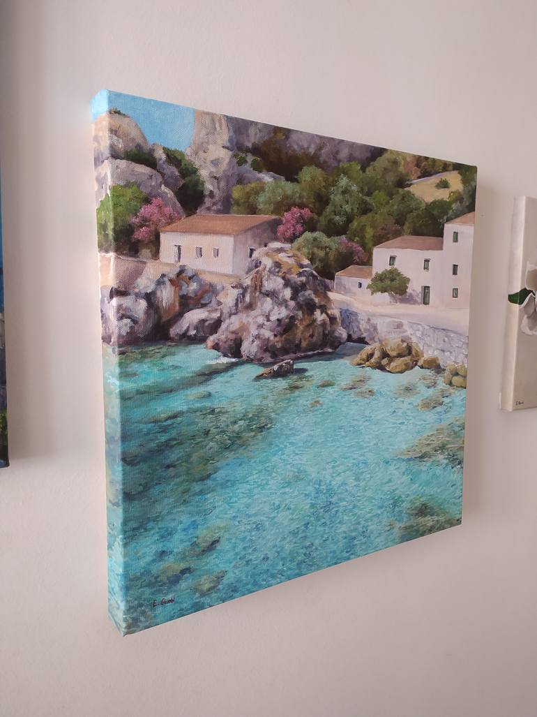 Original Expressionism Landscape Painting by Emanuela Gambi