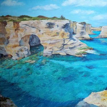 Original Realism Landscape Painting by Emanuela Gambi