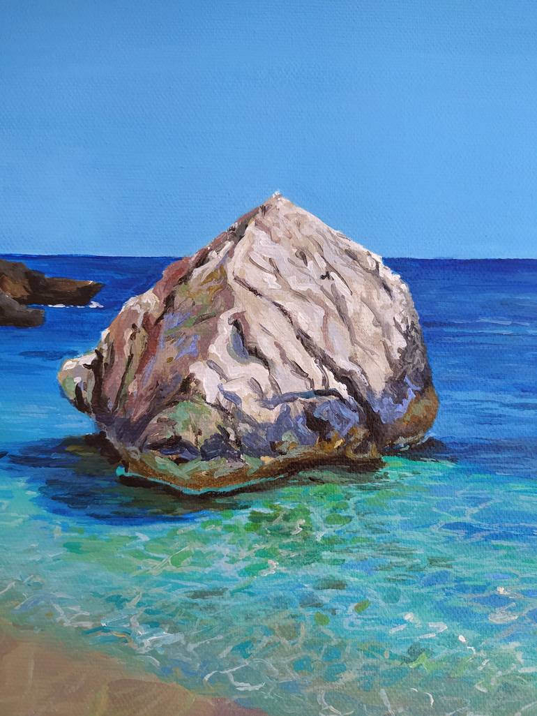 Original Realism Seascape Painting by Emanuela Gambi