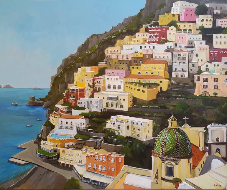 Print of Figurative Landscape Paintings by Emanuela Gambi