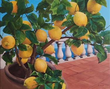 Original Garden Paintings by Emanuela Gambi