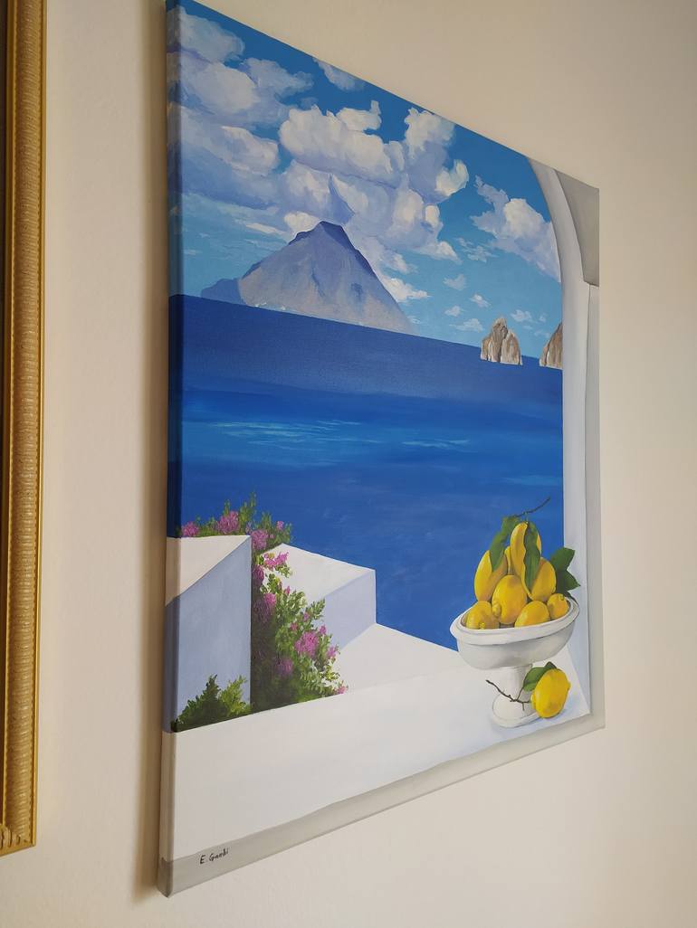 Original Seascape Painting by Emanuela Gambi