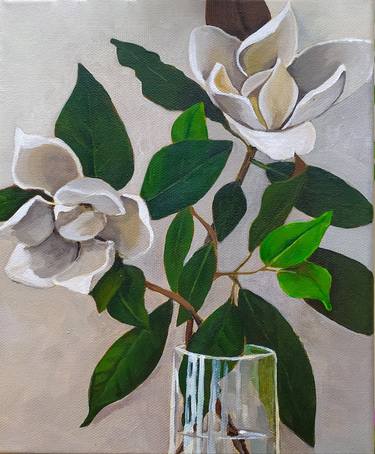 Original Floral Paintings by Emanuela Gambi
