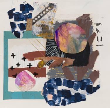 Print of Art Deco Abstract Collage by Victoria Roberts