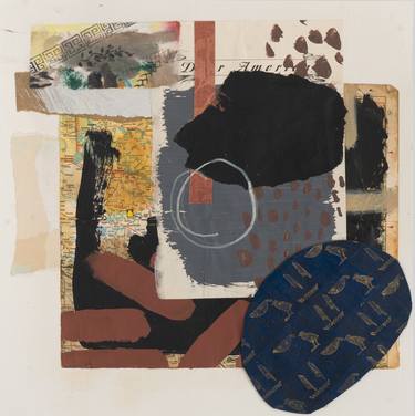 Print of Abstract Collage by Victoria Roberts