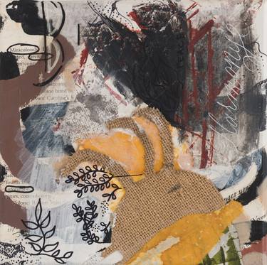 Original Abstract Collage by Victoria Roberts
