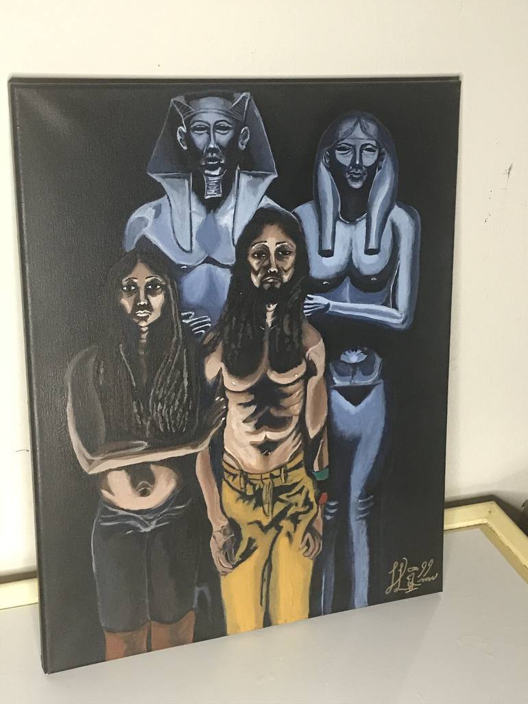 Original Culture Painting by Victoria Roberts