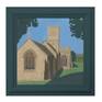 St Michael Church Brent Knoll Landscape Painting