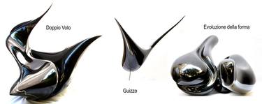 Emanuele Rubini sculptor presents new artworks "Double Flight, Evolution of the form, Wriggle” thumb