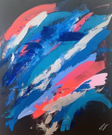 Original Abstract Paintings by Karolina Lampka