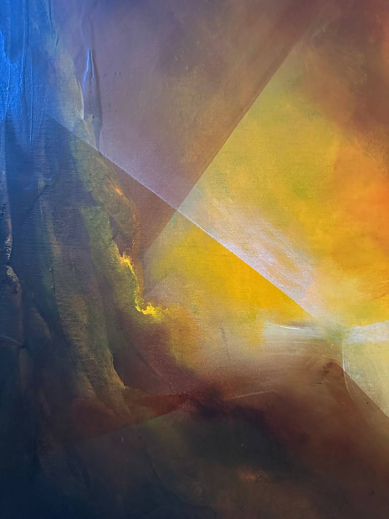 Original Abstract Expressionism Abstract Painting by Nina Enger