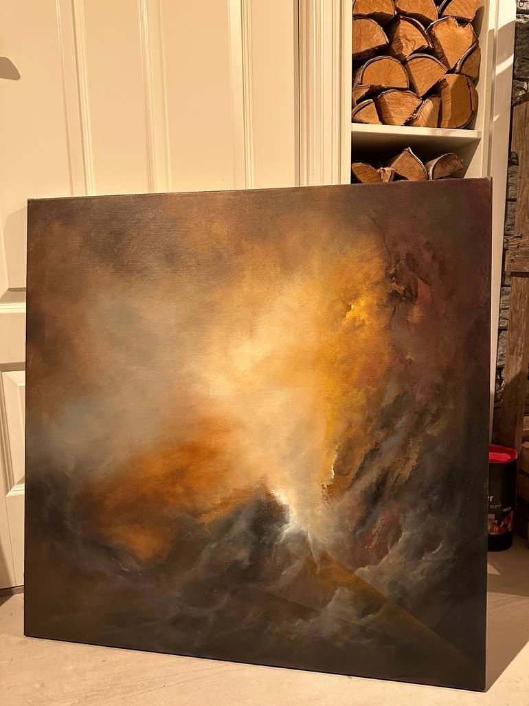 Original Abstract Expressionism Abstract Painting by Nina Enger