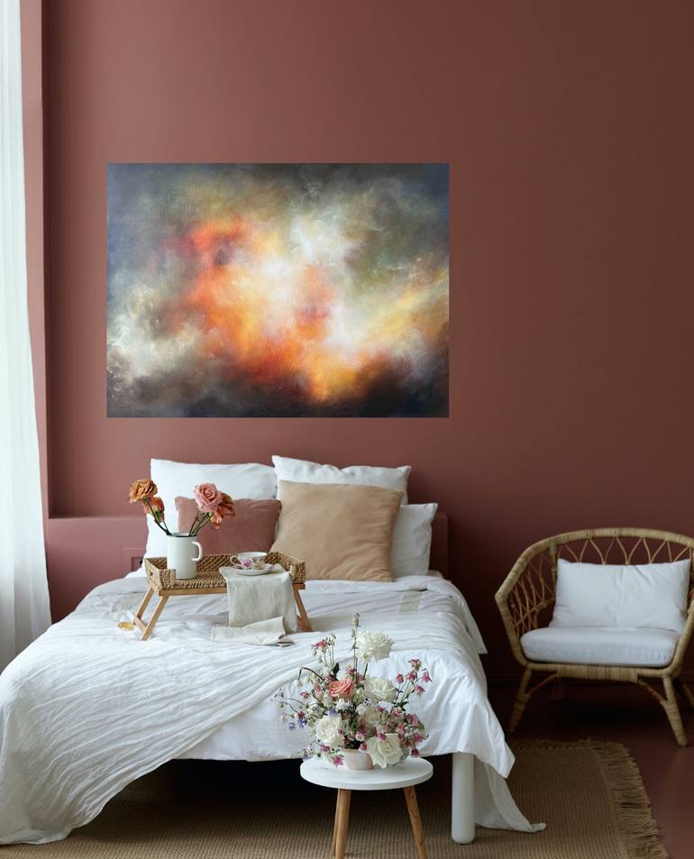 Original Abstract Expressionism Abstract Painting by Nina Enger