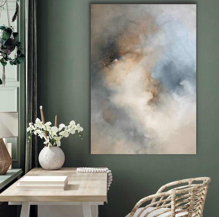Original Abstract Expressionism Abstract Painting by Nina Enger