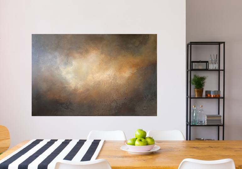 Original Abstract Expressionism Abstract Painting by Nina Enger