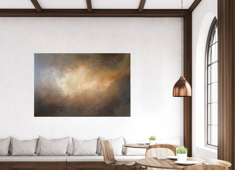 Original Abstract Expressionism Abstract Painting by Nina Enger