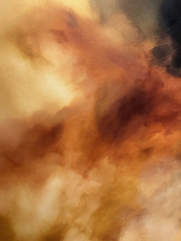 Original Art Deco People Painting by Nina Enger