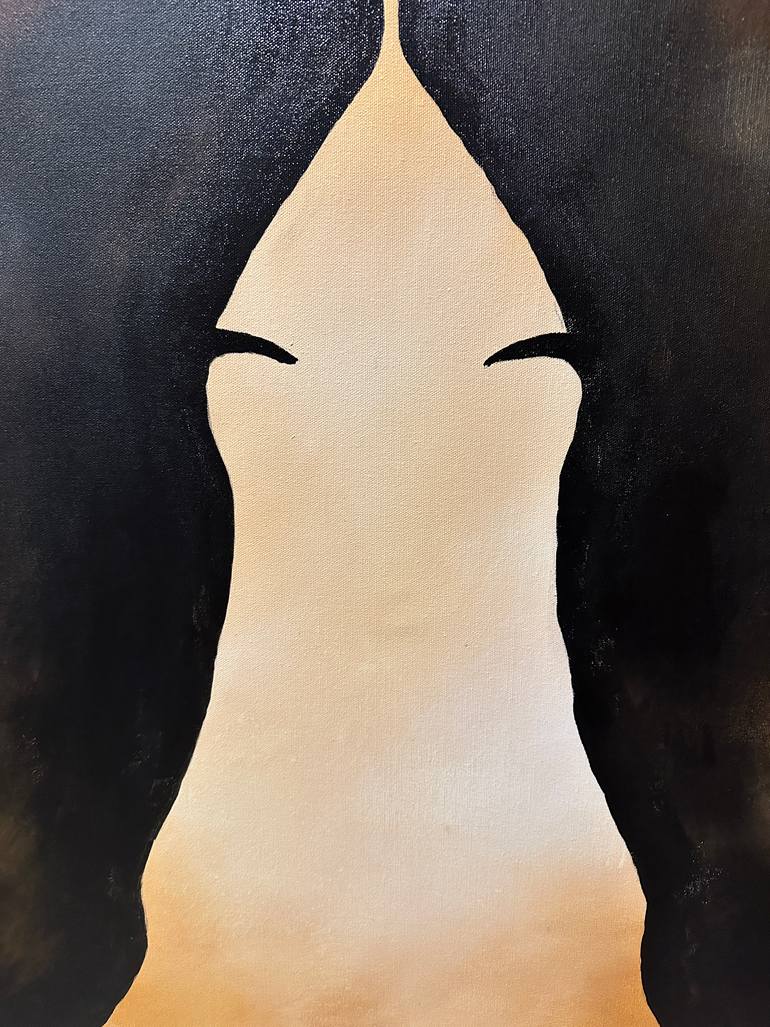 Original Art Deco People Painting by Nina Enger