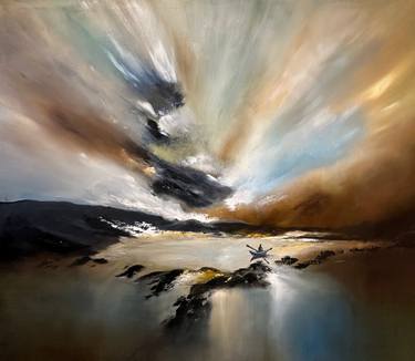 Original Abstract Expressionism Abstract Paintings by Nina Enger