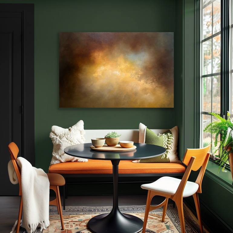 Original Abstract Expressionism Abstract Painting by Nina Enger