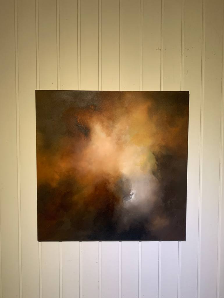 Original Abstract Expressionism Abstract Painting by Nina Enger