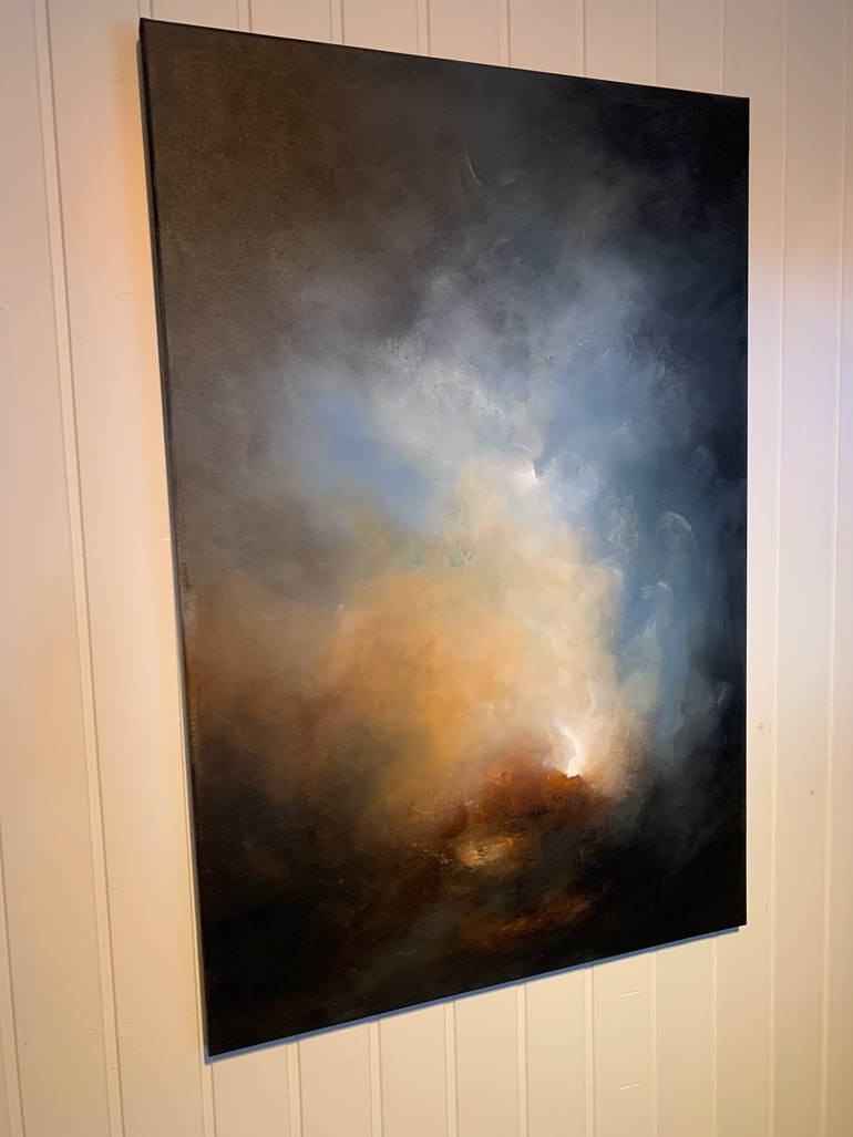 Original Abstract Expressionism Abstract Painting by Nina Enger