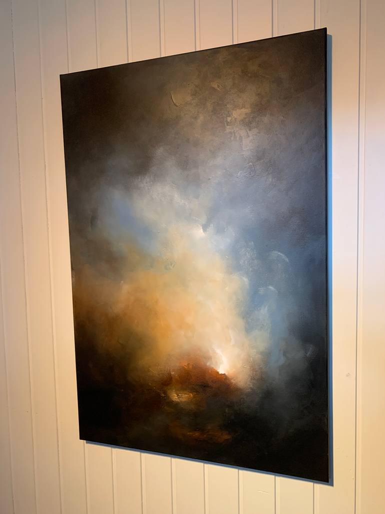 Original Abstract Expressionism Abstract Painting by Nina Enger