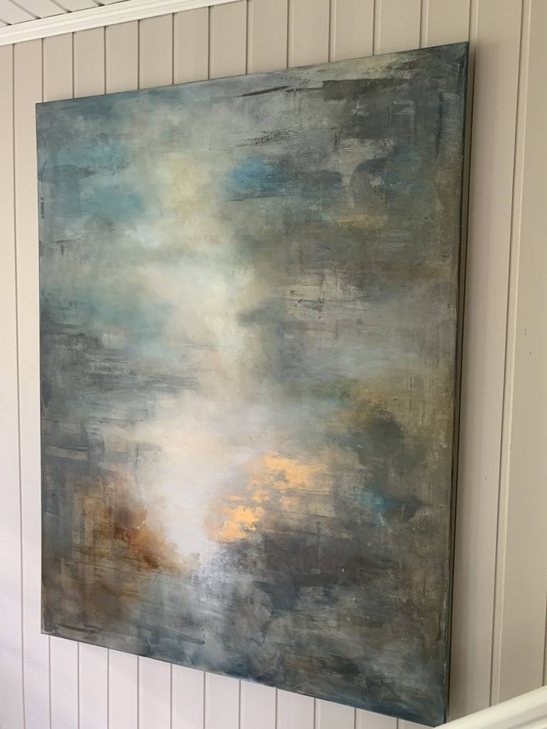 Original Abstract Expressionism Abstract Painting by Nina Enger