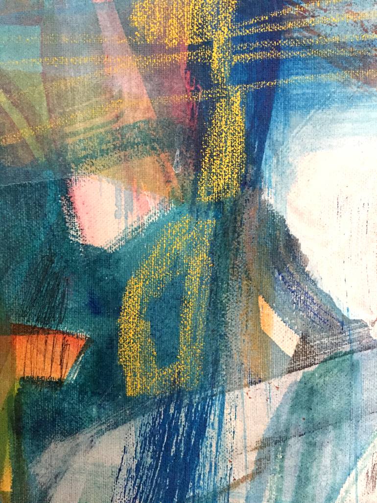 Original Conceptual Abstract Painting by Taylor Newell