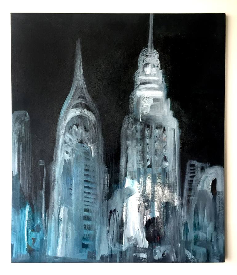 Original Abstract Painting by Taylor Newell