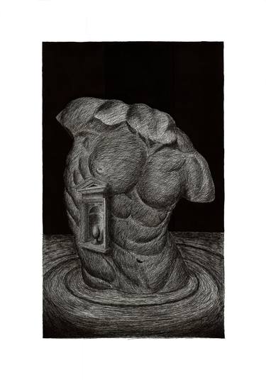 Original Symbolism Classical Mythology Drawings by Angelo Gueli