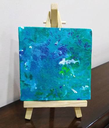 Original Abstract Expressionism Abstract Painting by Radhika Verma