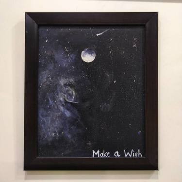 Original Illustration Outer Space Painting by Radhika Verma