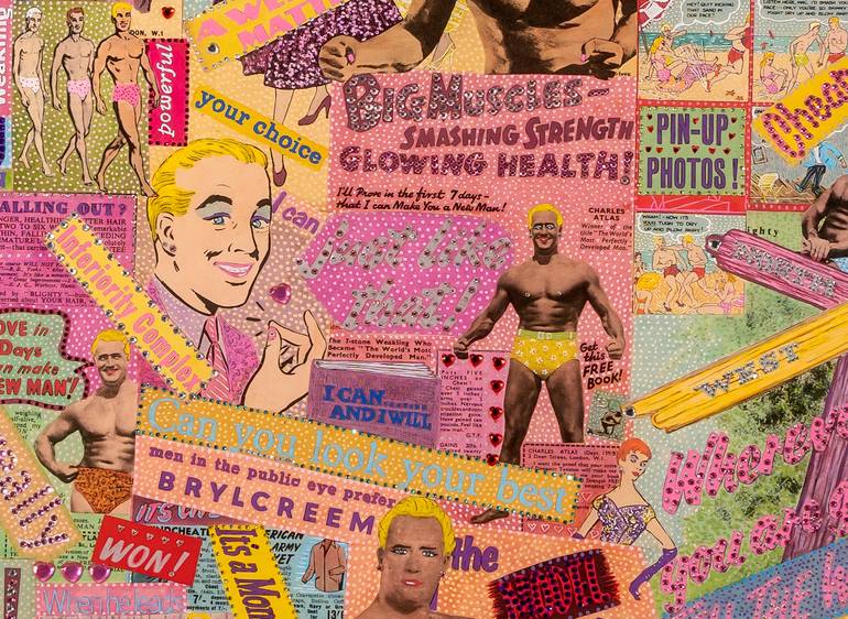 Original Other Love Collage by Elizabeth Bessant