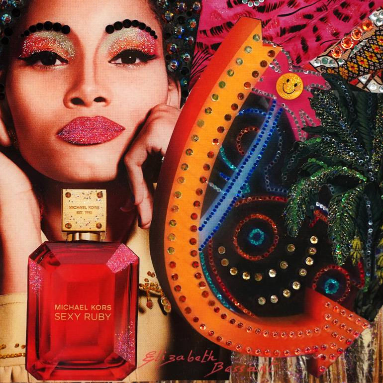 Original Contemporary Fashion Mixed Media by Elizabeth Bessant