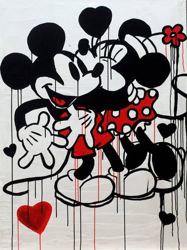 Original Pop Art Cartoon Paintings by Brent Taylor