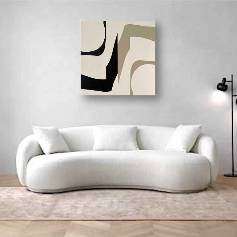 Original Modern Abstract Painting by Anna Medvedeva