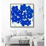 Original monochrome colored abstract painting by Canadian artist Anna Medvedeva.